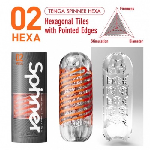 Tenga Spinner 02 Hexa 自慰器